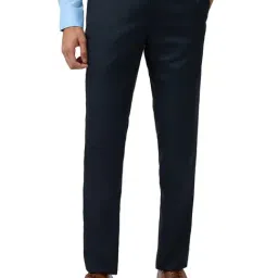 Raymond Blue Slim Fit Formal Trosuers-picture-28