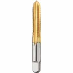 TOTEM 1.1/4 Inch HSS UNF TiN Gold Straight Fluted Tap-picture-11