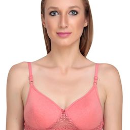 Liigne Full Coverage Lightly Padded Non-Wired Lace Everyday Bra All Day Comfort-picture-26
