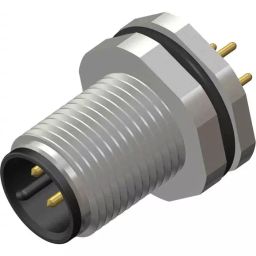 RS PRO Circular Connector 4 Contacts Rear Mount M12 Connector Plug, 2017212-picture-19
