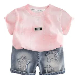 StyleCast x Revolte Boys Printed Pure Cotton T-shirt with Shorts-image-7