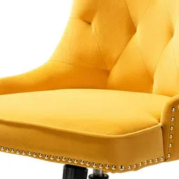DOE BUCK Swen Task Yellow Chair with Adjustable seat Hight image 4