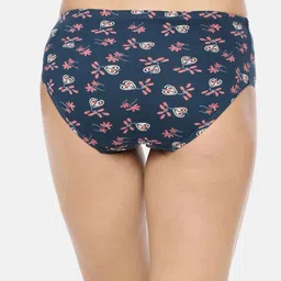 Red Rose Women Pack Of 3 Assorted Hipster Briefs Decorative-M image 4