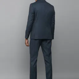 Allen Solly Navy Slim Fit Texture Two Piece Suit image 2
