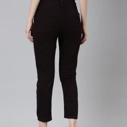 showoffff SHOWOFF Violet Denim Regular Fit Mid Rise Jeans image 2