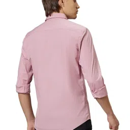 Being Human Pink Slim Fit Shirt image 2