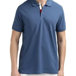 Tommy Hilfiger Blue Regular Fit Polo T-Shirt image 1