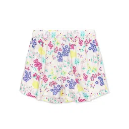 H by Hamleys Kids White Floral Print Shorts image 2