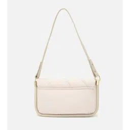 Van Heusen Beige Textured Cross Body Bag image 2