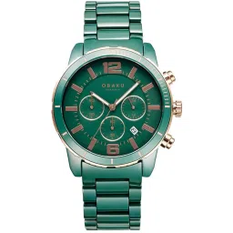 OBAKU V278GCEECE Falk Lincoln Chronograph Watch for Men image 1