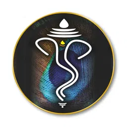 SAF Multicoloured & Black MDF Religious Wall Paintings image 5