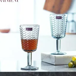 The Artment Transparent Crystal Goblet (0.27 L) - Set of 4 image 2