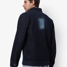Campus Sutra Blue Regular Fit Jacket image 2