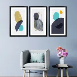 999store Multicolor Abstract Canvas Painting-image-98