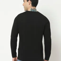Crimsoune Club Black Regular Fit Printed Sweatshirt image 2