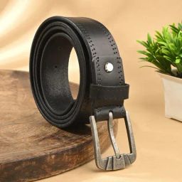 Clog London Black Leather Casual Belt-picture-48