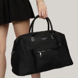 MINI WESST Black Duffle Bag-image-87