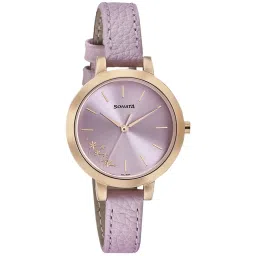 Sonata NP8141WL04 Blush It Up Analog Watch for Women image 1