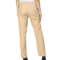 PATRORNA Gold High Rise Straight Fit Trousers image 2