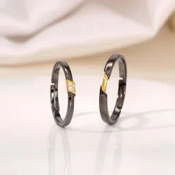 GIVA 925 Sterling Silver Bi-Color Rings for Unisex-image-71