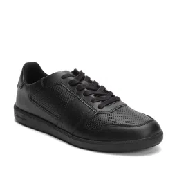 Calvin Klein Jeans Men's Triple Black Casual Sneakers image 2