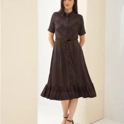 Latin Quarters Black Printed Dress-picture-19