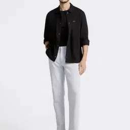 Andamen Denim Grey Regular Fit Solid Jeans image 4