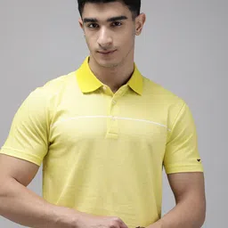 Park Avenue Pure Cotton Polo Collar Slim Fit T-shirt-picture-29