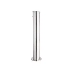 Jayna Pelican Matt Finish Stainless Steel Pedestal for Wash Basin, PS 01 image 1