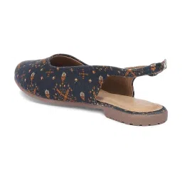 Biba Women's Denim Blue Back Strap Sandals image 5