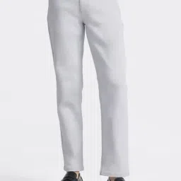 Andamen Denim Grey Regular Fit Solid Jeans-picture-10