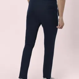 Ajile By Pantaloons Navy Cotton Slim Fit Trackpants image 2