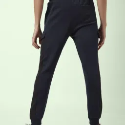 Ajile By Pantaloons Navy Cotton Slim Fit Joggers image 2
