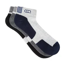 Ajile by Pantaloons Multicolor Solid Socks - Pack of 3 image 2