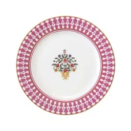 india circus by krsnaa mehta India Circus Multicolor Ceramic Dinner Plate - Set of 1 image 2