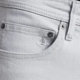 Andamen Denim Grey Regular Fit Solid Jeans image 5