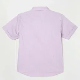 Fame Forever by Lifestyle Kids Lilac Cotton Regular Fit Shirt image 2