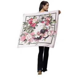 Tossido Pink Printed Stole image 4