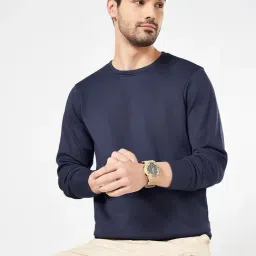 Urban Ranger By Pantaloons Blue Regular Fit Sweatshirt image 4