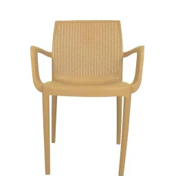 Diya DC- 13 Polypropylene Cafeteria Chair, Beige-picture-47