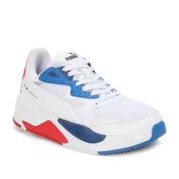 Puma Kids White & Blue Casual Sneakers image 2