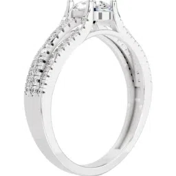 Sparkles Lab Grown Diamond 14k (585) White Gold Ring for Women image 4