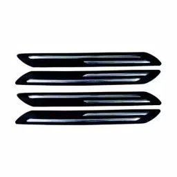 Carsonia Black Rubber Bumper Guard for Kia Carens (Pack of 4)-picture-13