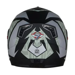 Steelbird Men Printed Scratch Resistant Full Face Motorbike Helmet image 5