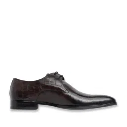 Gordon & Bros Men Brown Derby Shoes-picture-17