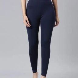 go colors! Go Colors Navy Solid Leggings-picture-46