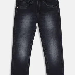 Octave Kids Black Solid Jeans image 1