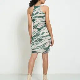 SF Jeans by Pantaloons Blue Printed Casual Dress image 2