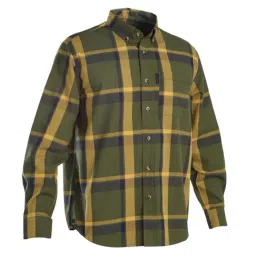 Solognac By Decathlon Green Regular Fit Checks Shirt image 5