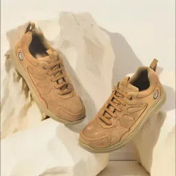 Woodland Men's Camel Casual Sneakers-picture-40